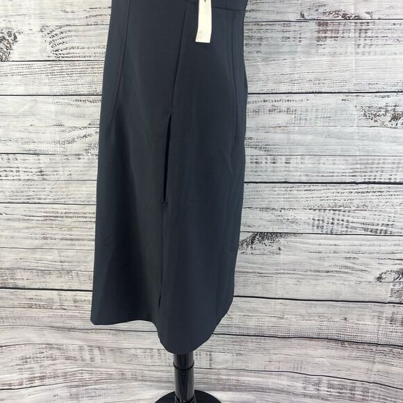 Lark & Ro Dress size 8 Black Stretch Above Knee A Line Wedding Church Career - Picture 10 of 12